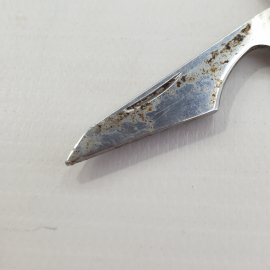 Металлический складной нож-открывалка. Картинка 2